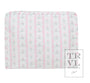 Roadie Medium - Ribbon Floral Pink