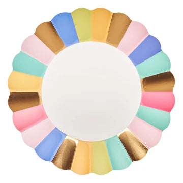 Scalloped Salad Plate Panoply - 8ct