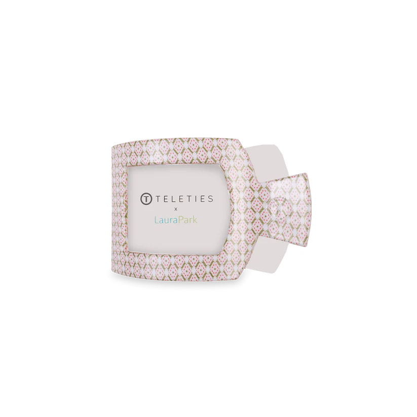 Pine & Pearl Flat Small Square Hair Clip