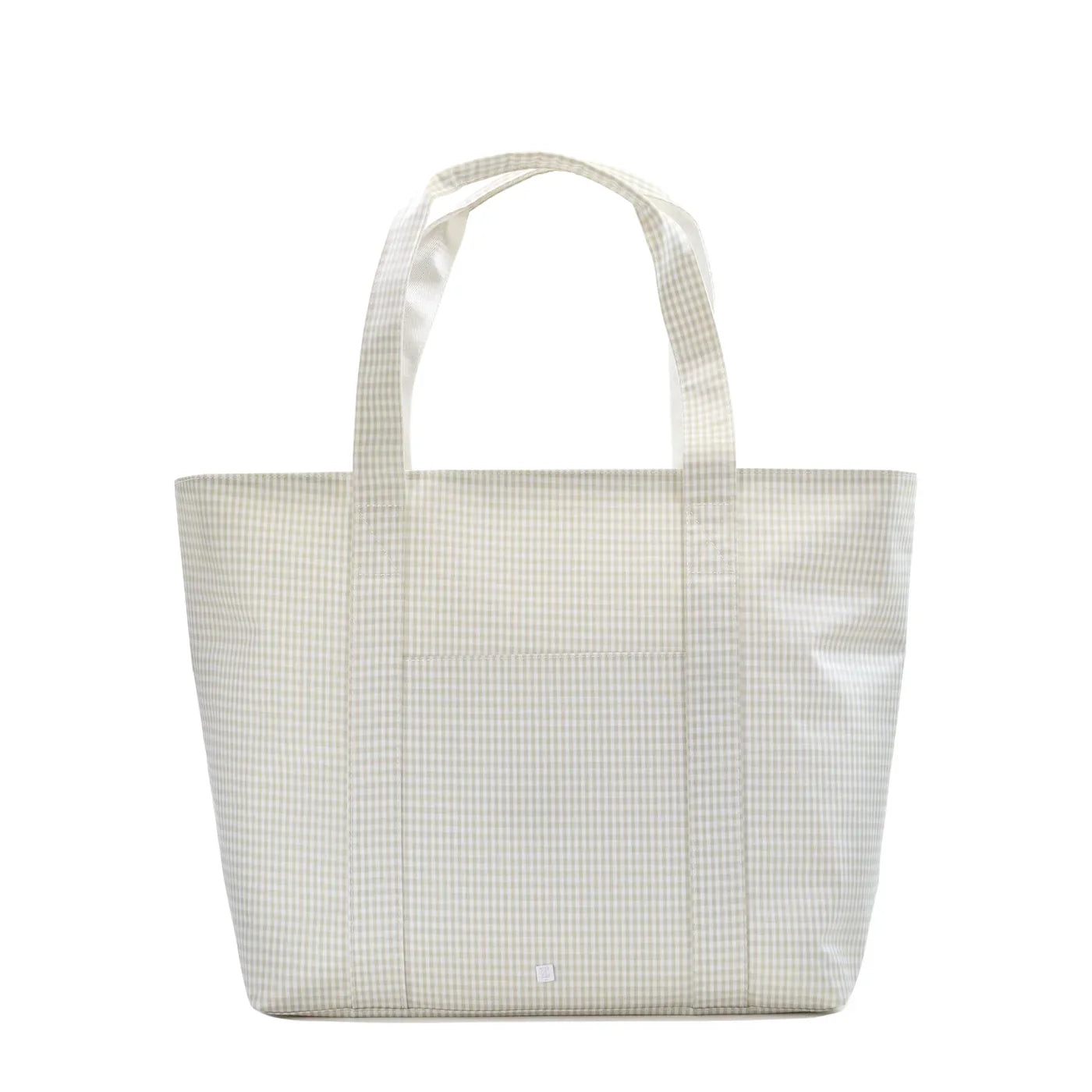 Jumbo Tote XL - Gingham Pearl Grey