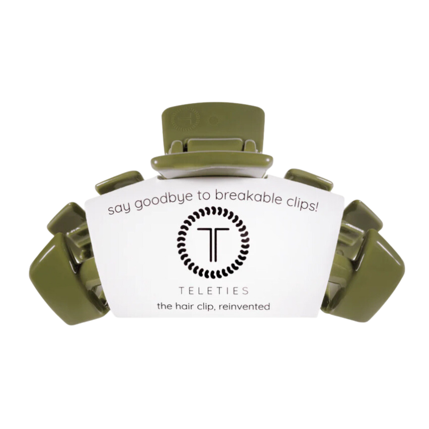 Classic Olive Large Hair Clip