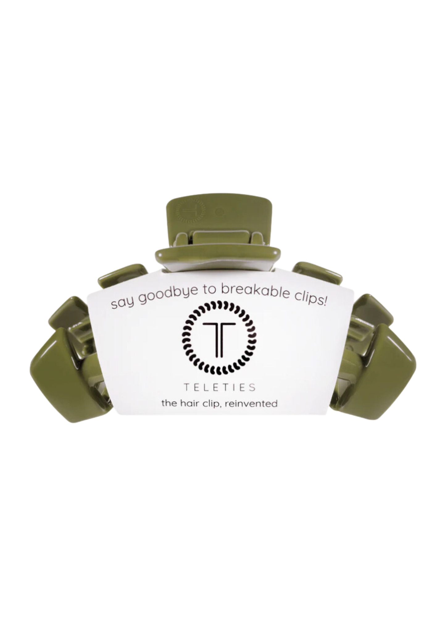 Classic Olive Large Hair Clip