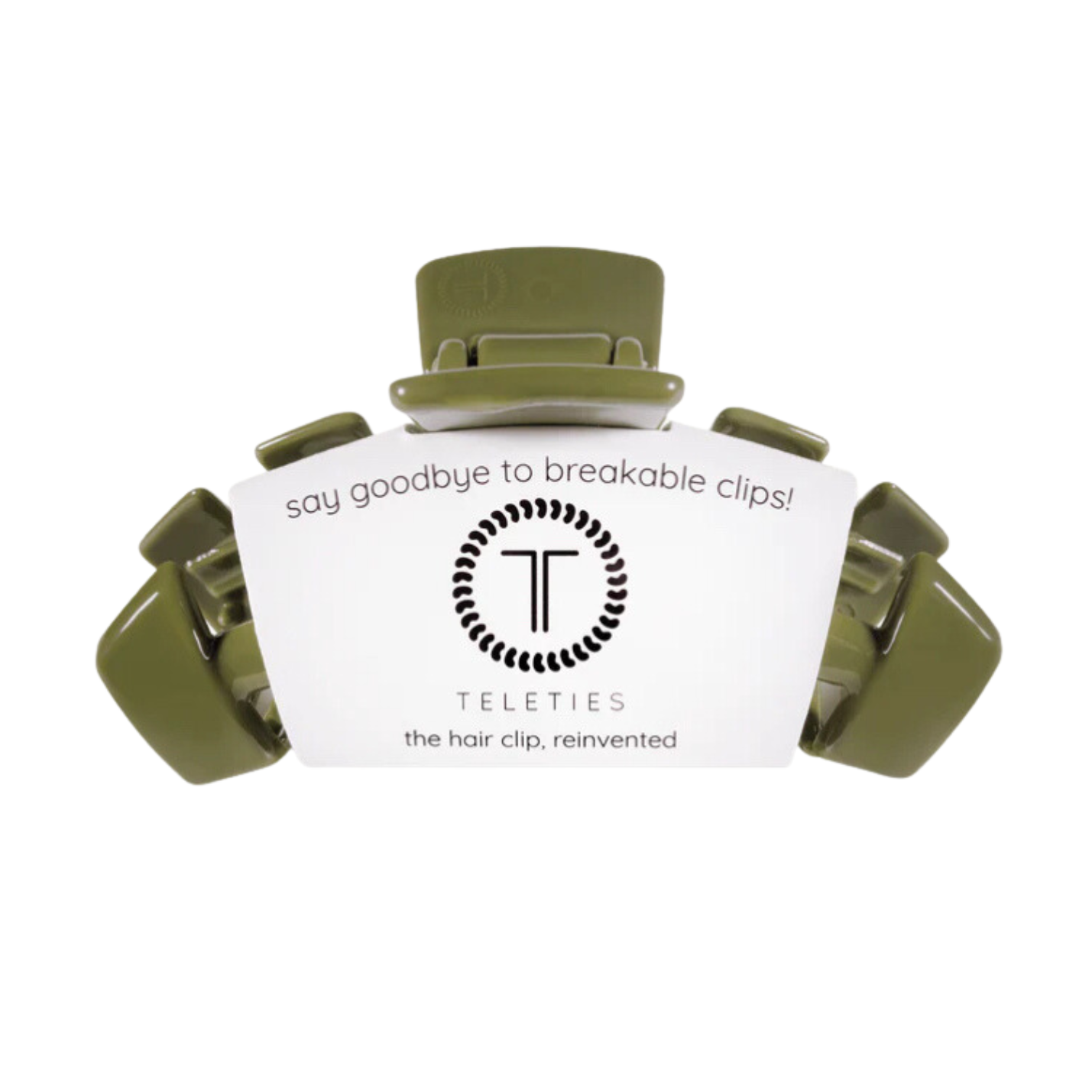 Classic Olive Medium Hair Clip