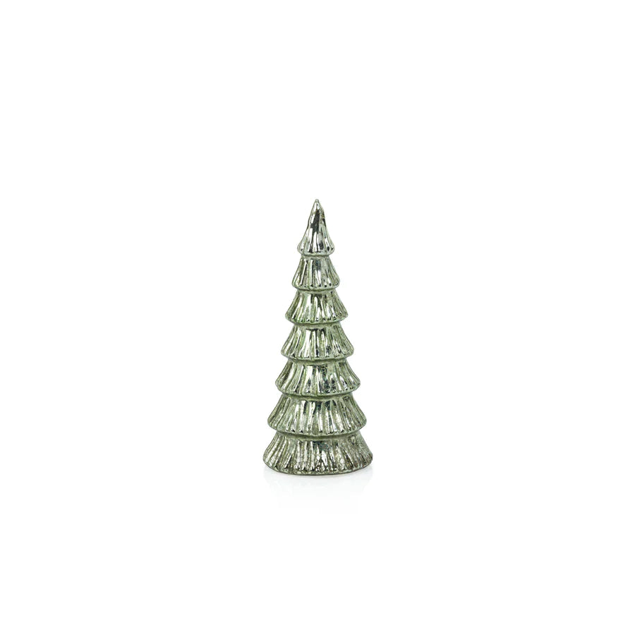 LED Glass Tree Small - Light Green