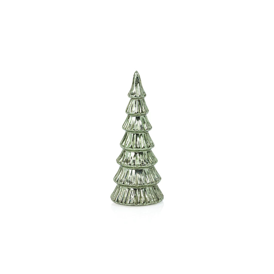 LED Glass Tree Medium - Light Green