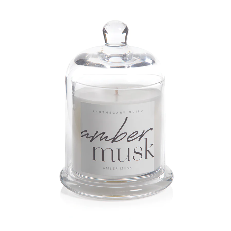 Amber Musk Scented Candle