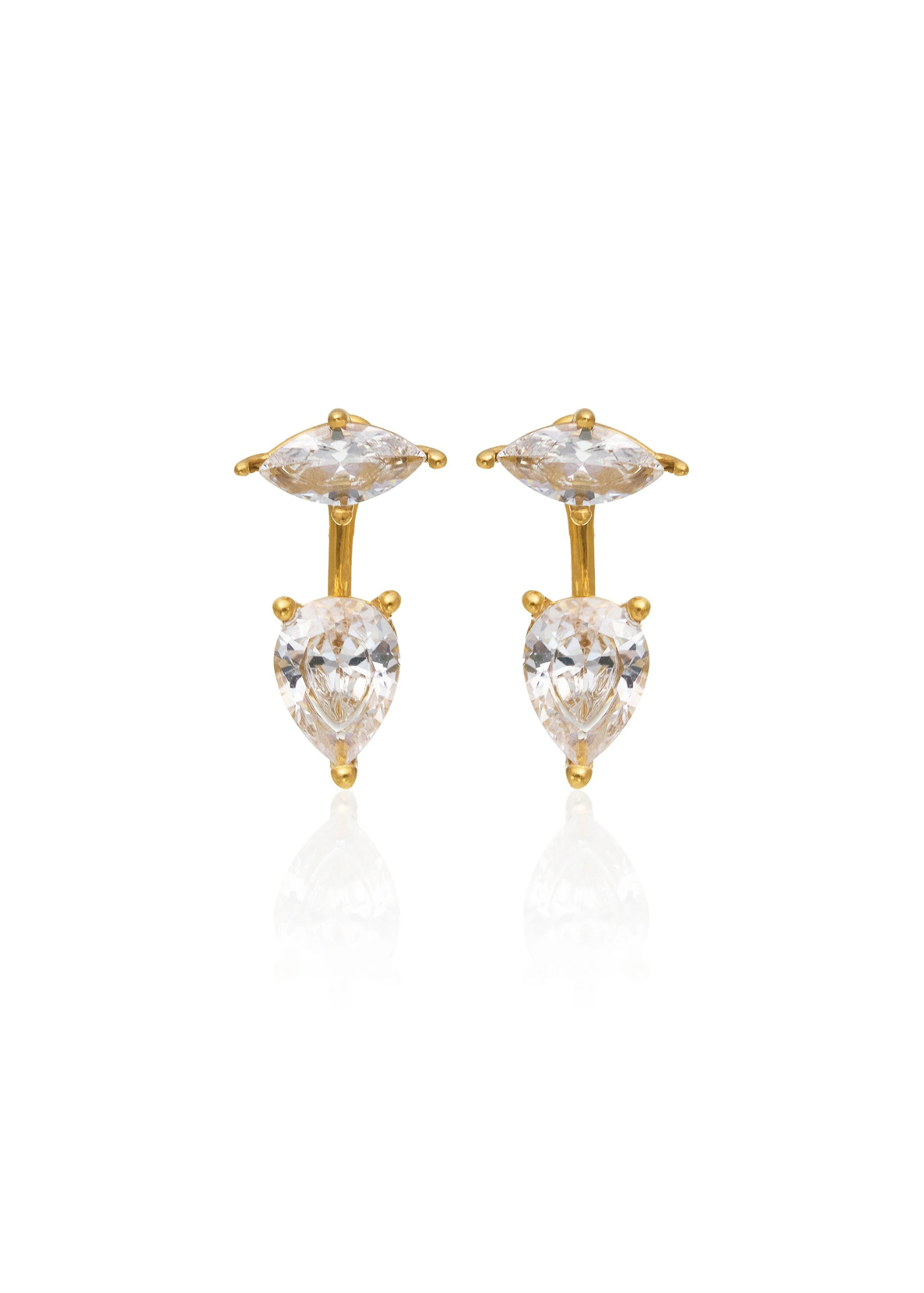 Clear Jacket Studs