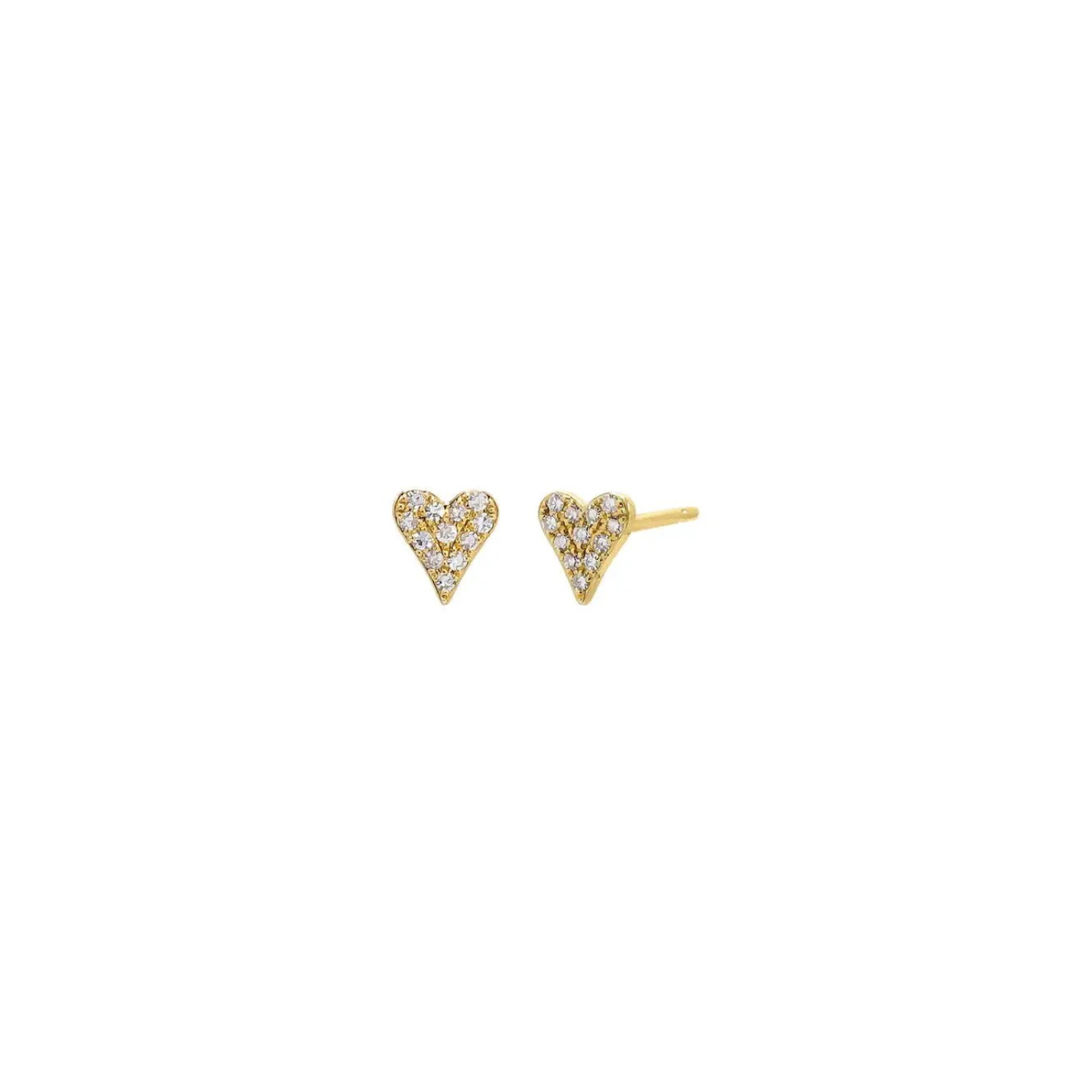 Tiny Heart Studs