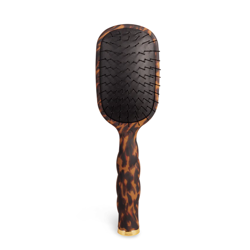Detangler Hair Brush Fine - Tortoise