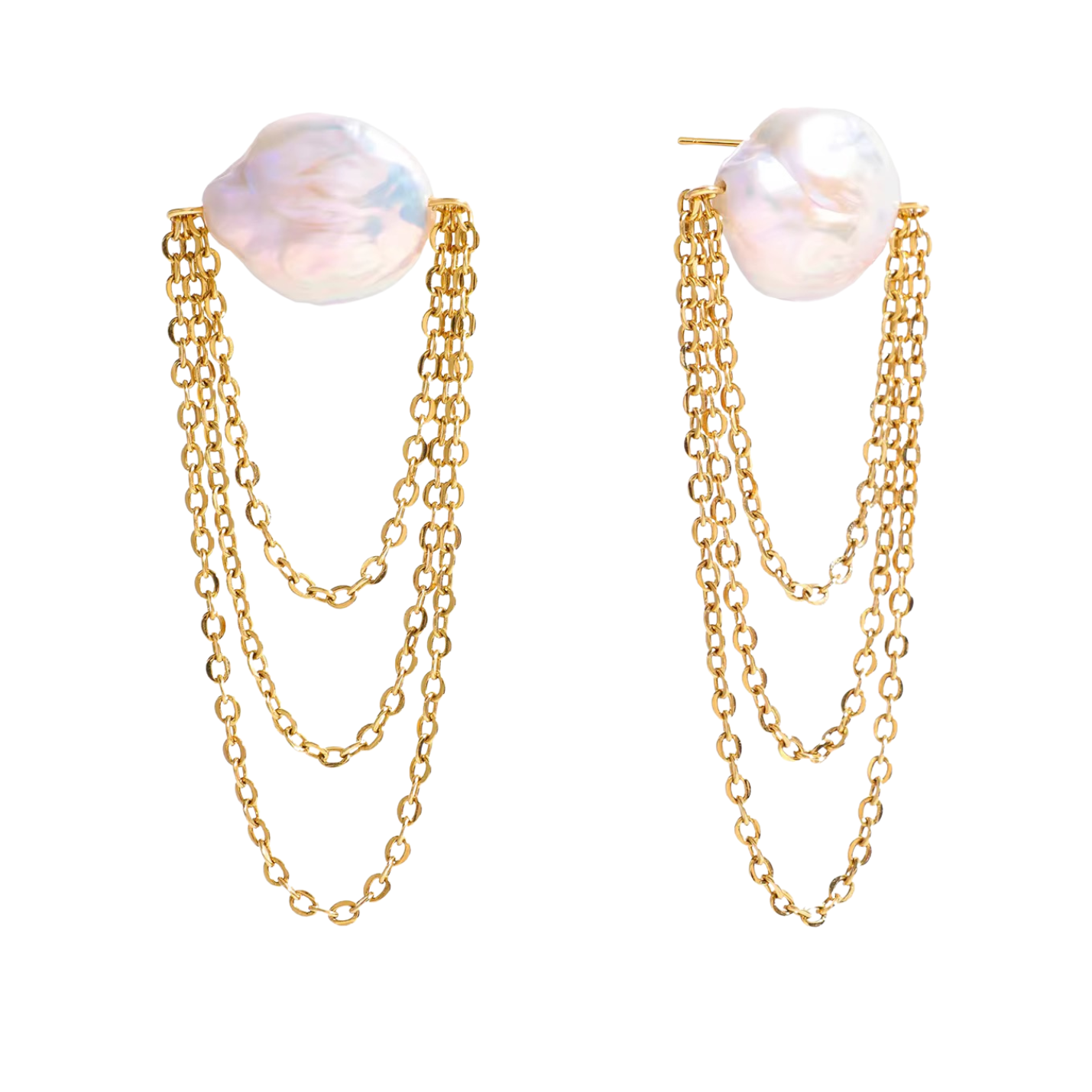 Crew Pearl Dangle Studs