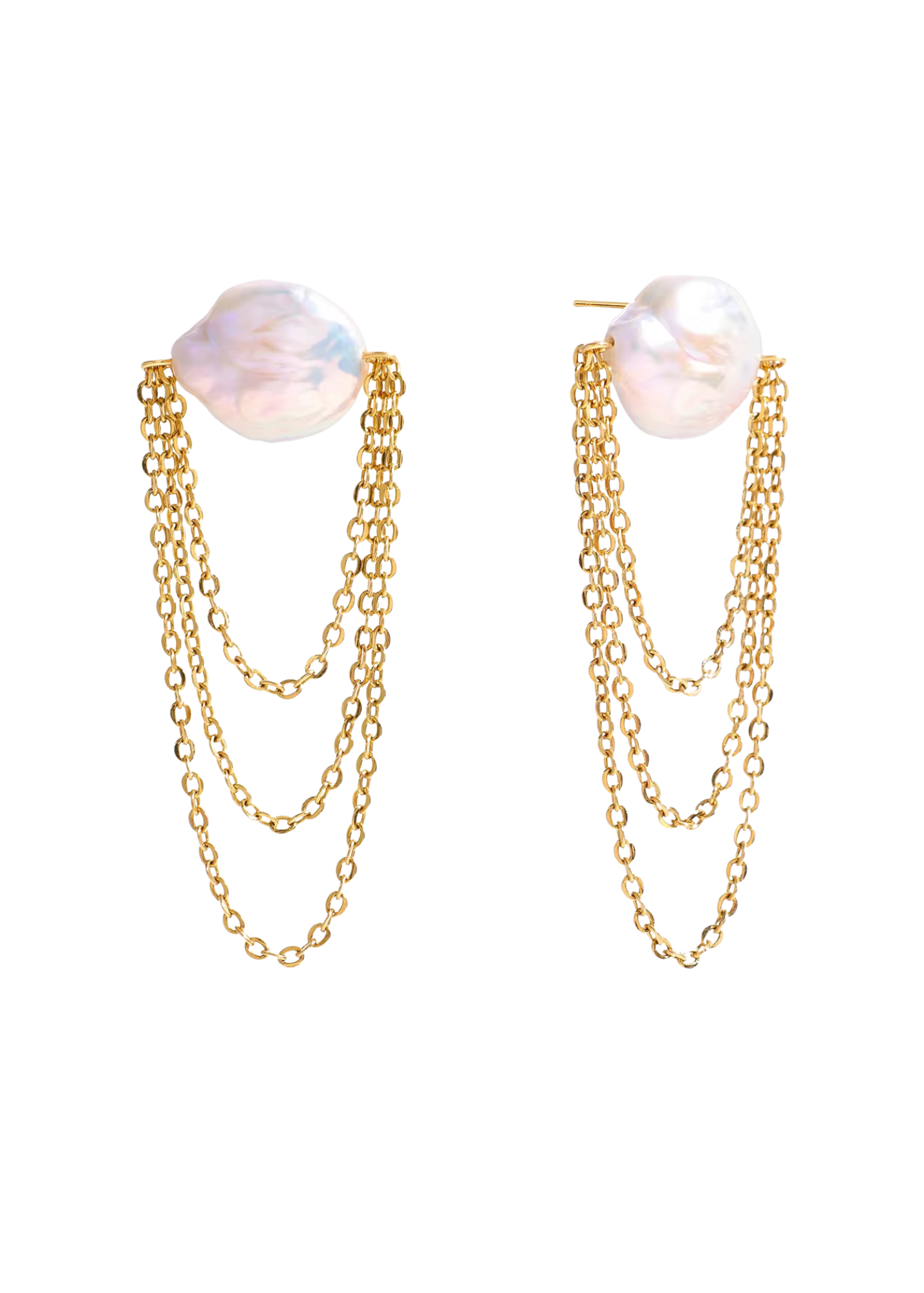Crew Pearl Dangle Studs