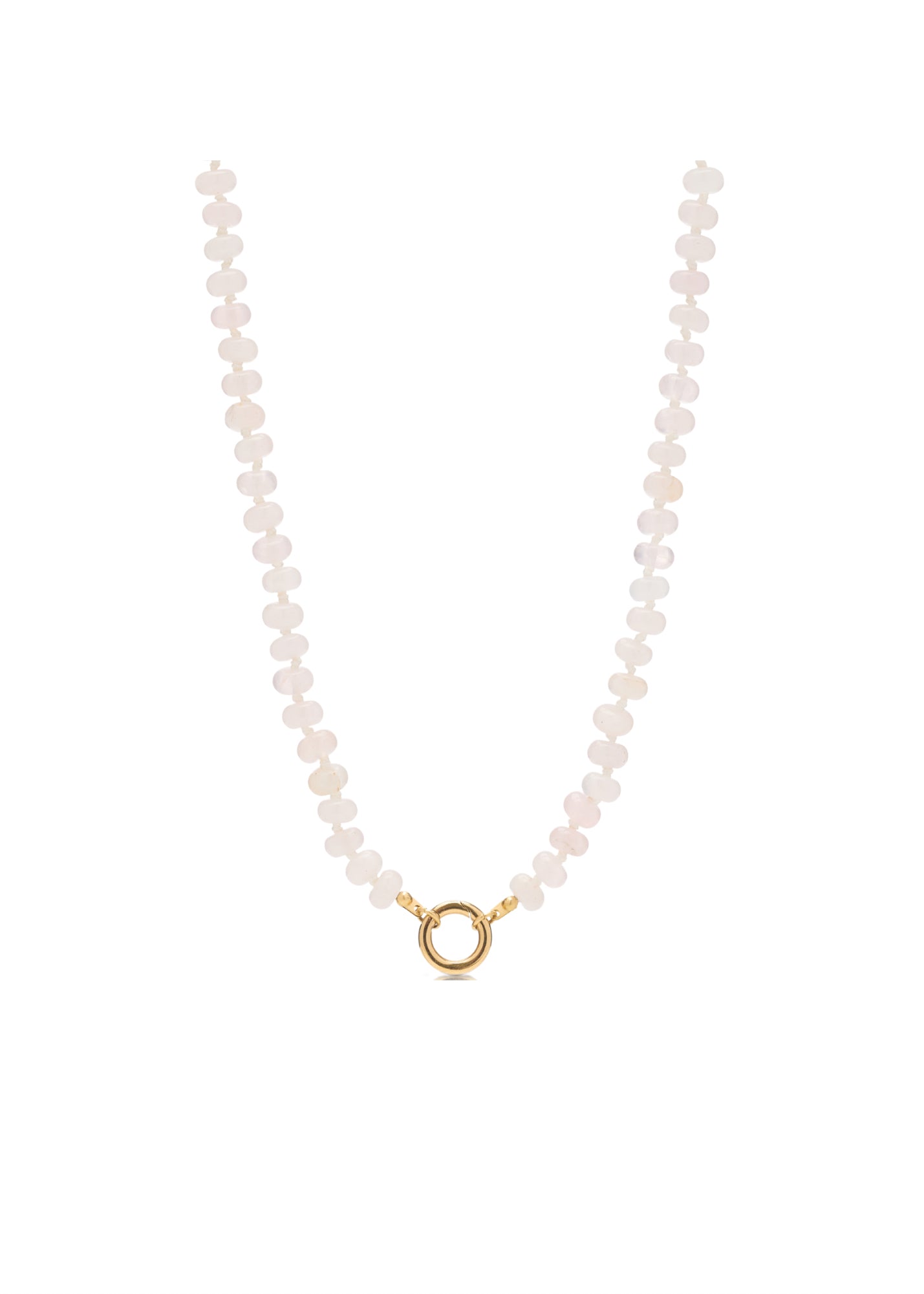 Pink Carabiner Necklace