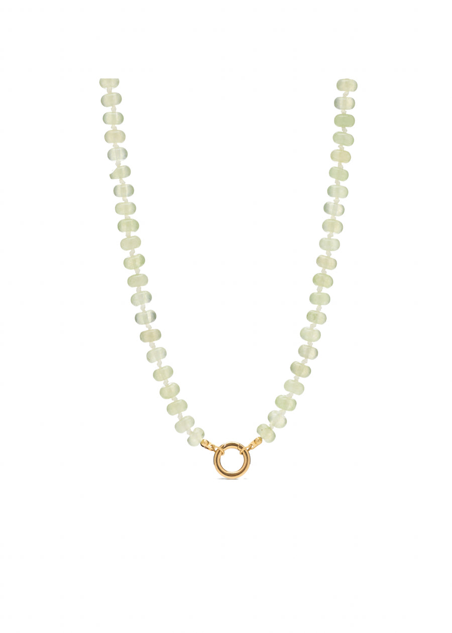 Green Carabiner Necklace
