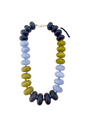 Harbor Blue and Chartreuse Mix Necklace