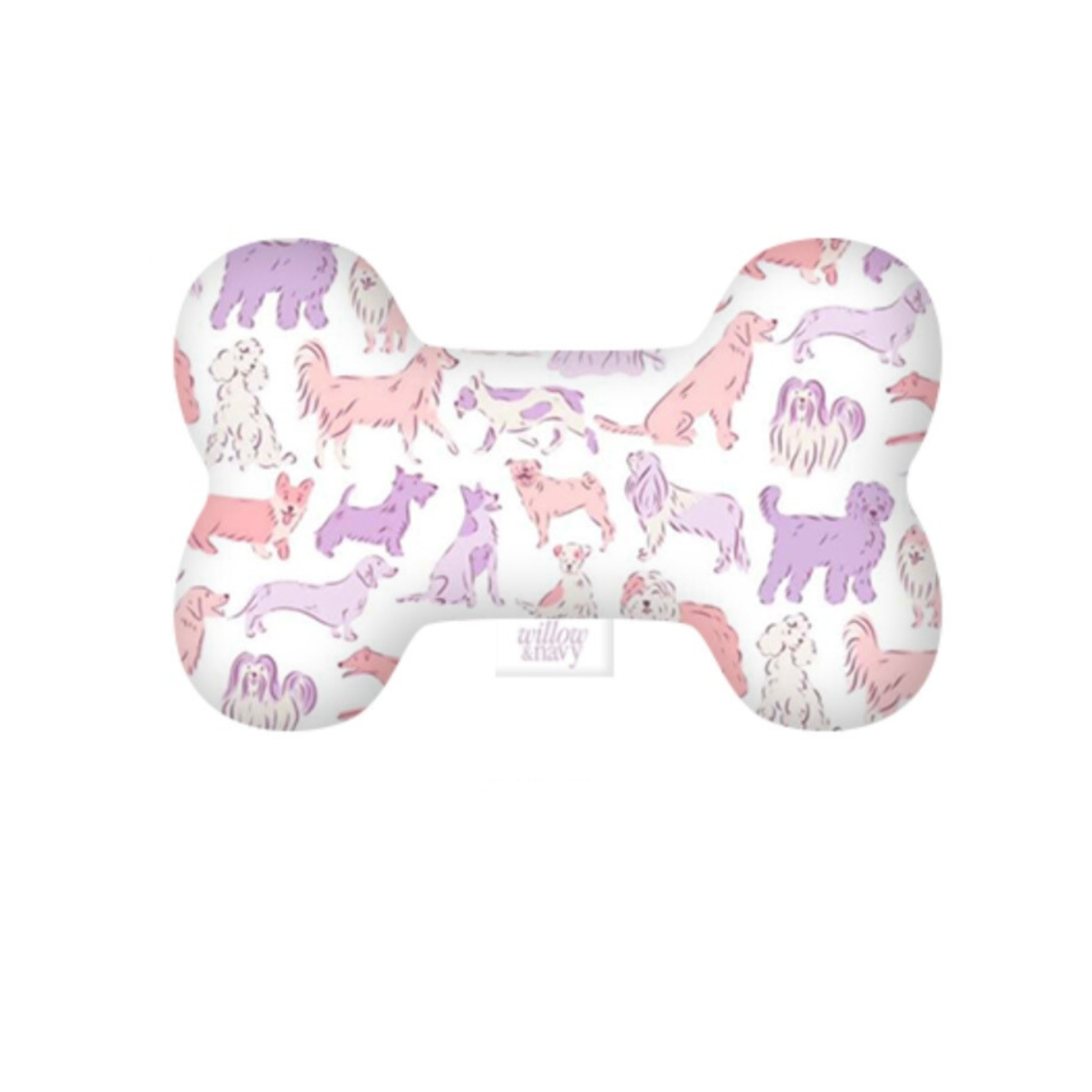 Pink Dog Plush Toy