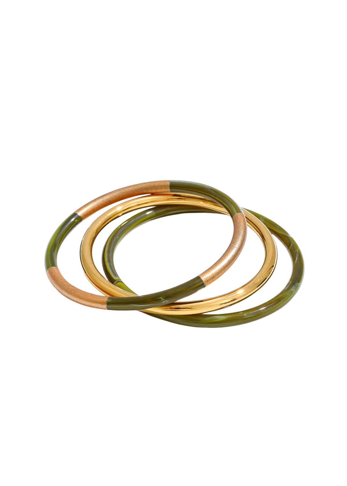 Claudia Green Trio Bangle Set