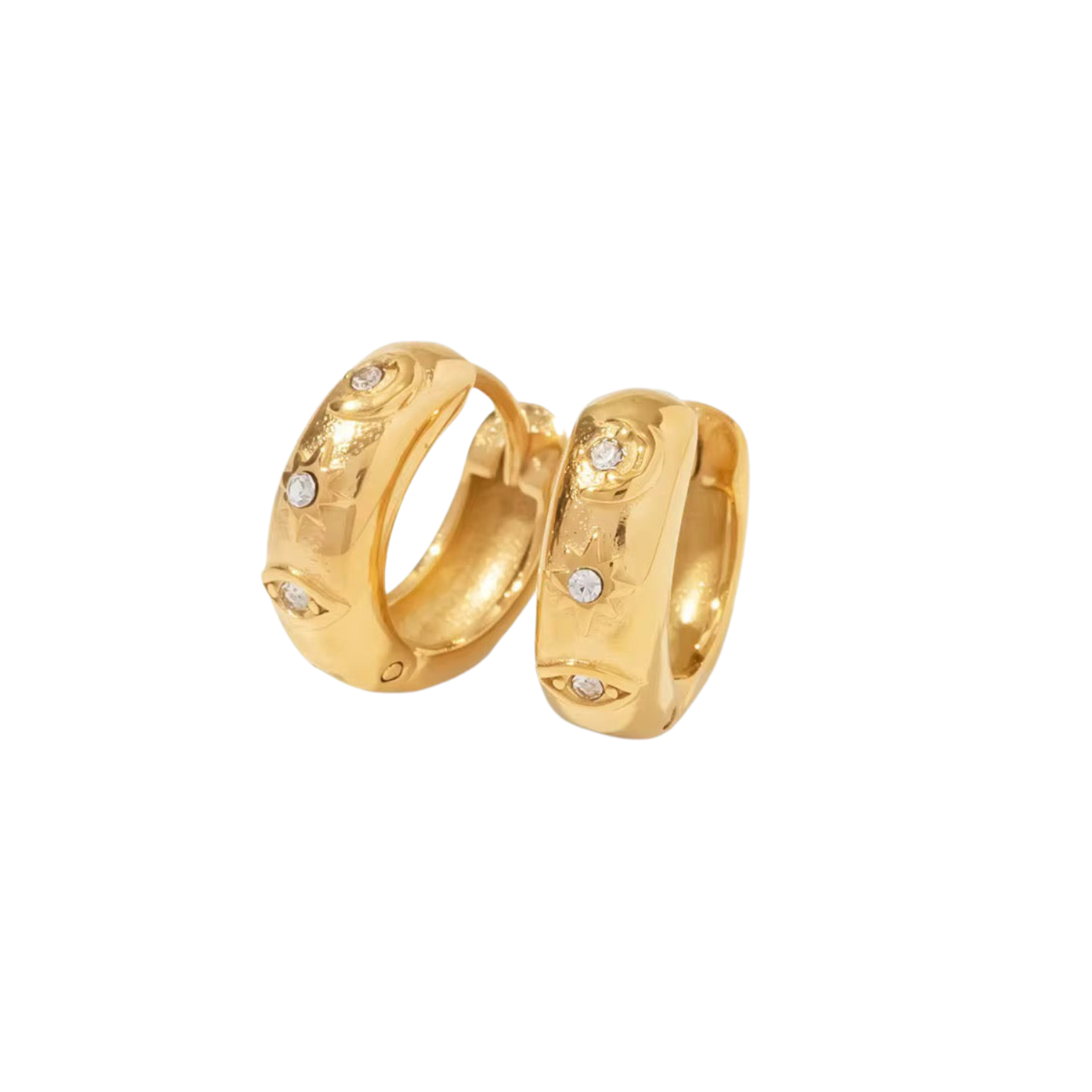 Mary Huggie Hoops
