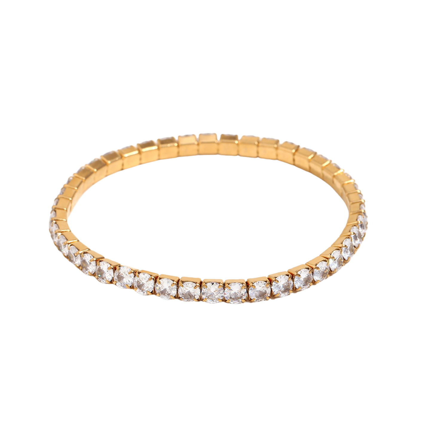 4mm Stretchy Tennis Bracelet