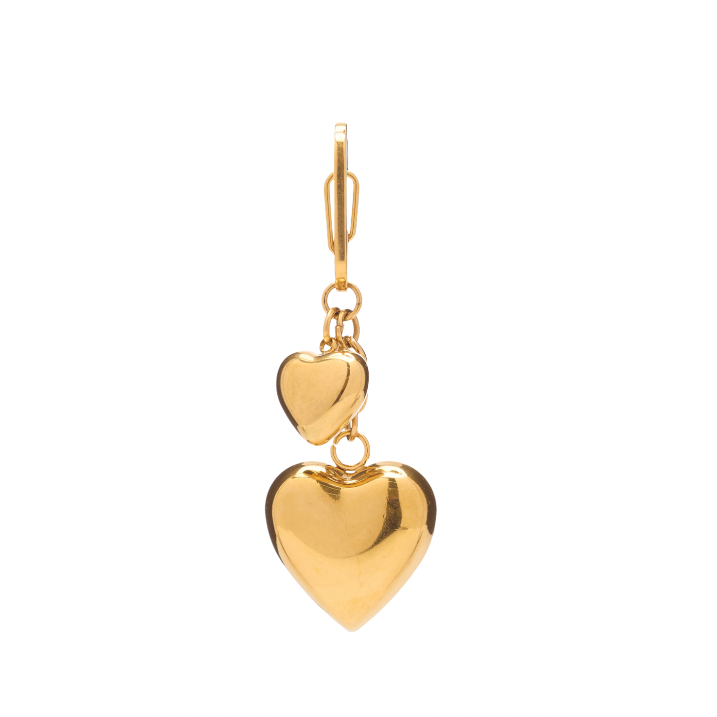 Puffy Heart Bag Charm