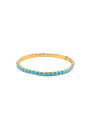 4mm Stretchy Turquoise Tennis Bracelet