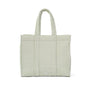 QUILTED GO GO TOTE - PIMLICO STRIPE SAGE GREEN