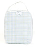 TRVL LunchBox TSA - Plaid Green and Blue