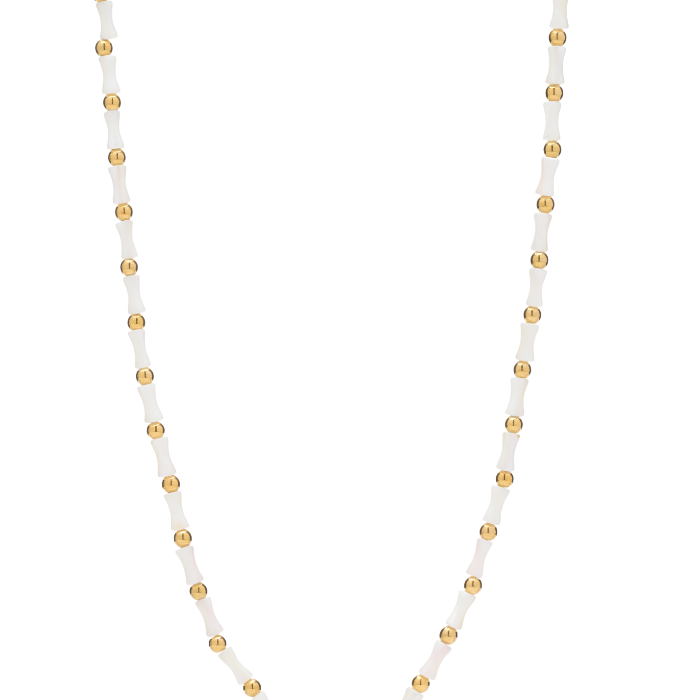 Bamboo Beaded Necklace