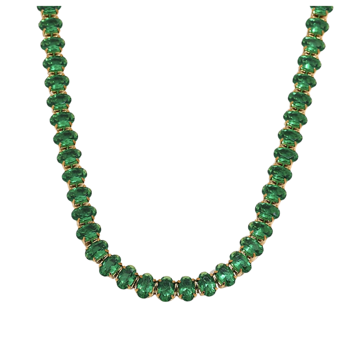 Green Monroe Necklace