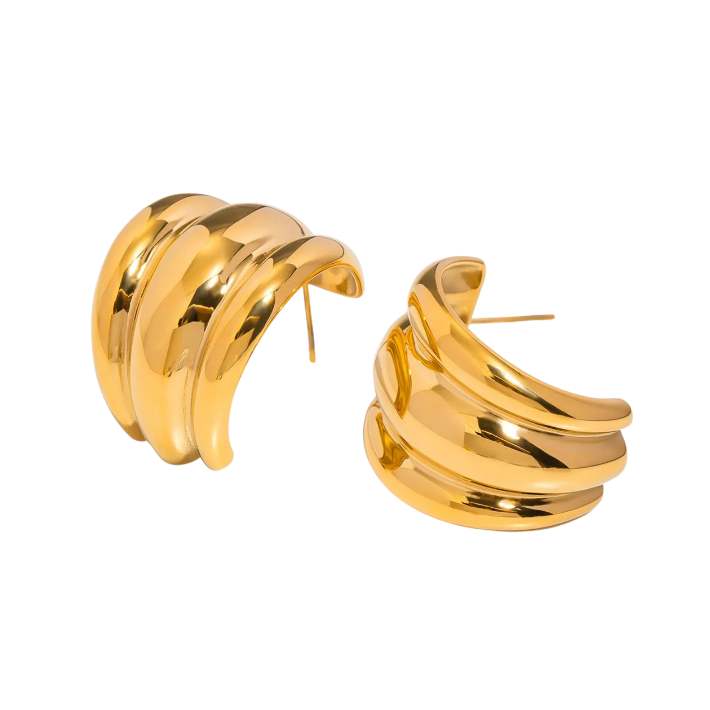 Chloe Gold Hoops