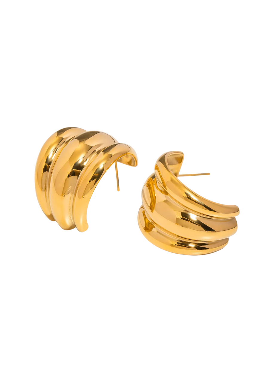 Chloe Gold Hoops