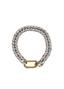 Two Toned Carabiner Bracelet