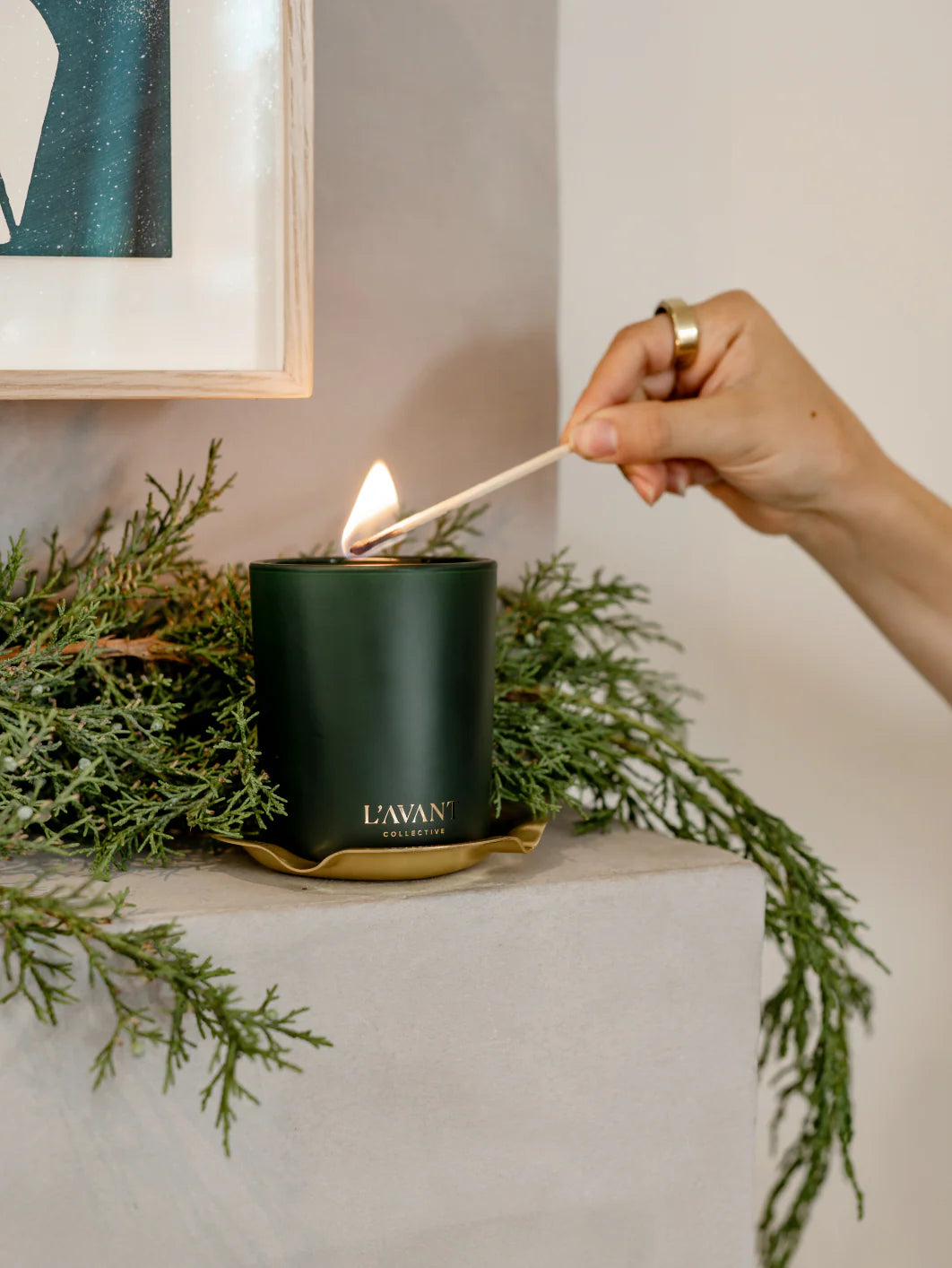 L’avant Winter Fir Candle