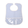 Clean Up Bib - Gingham Mist