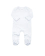 Proper Footie Picot Trim White