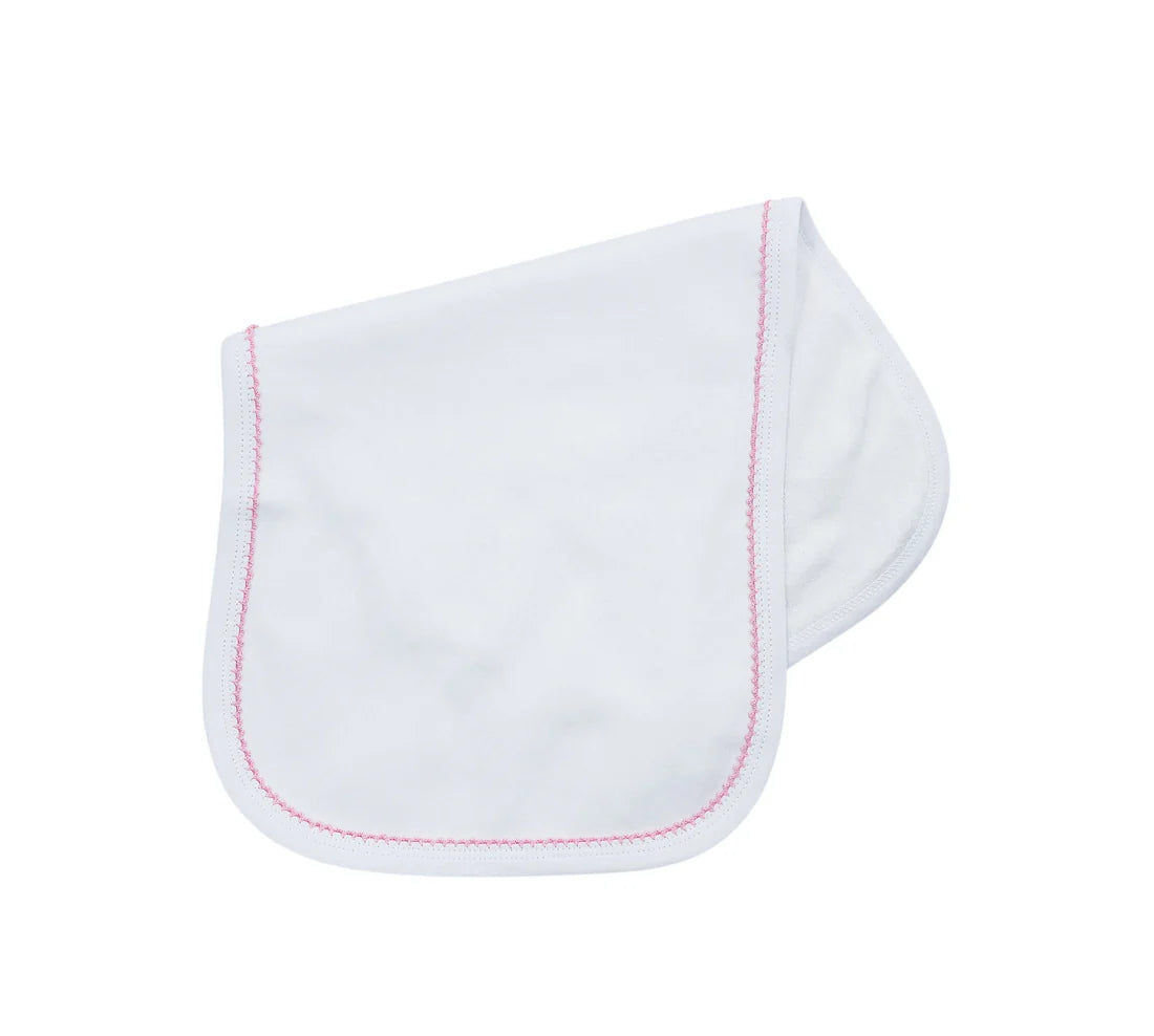Burp Cloth - Picot Trim