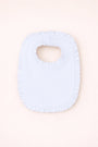 Ruffle White Bib