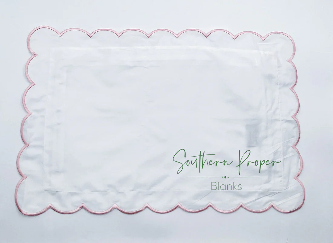 Scalloped Pillowcase Edge