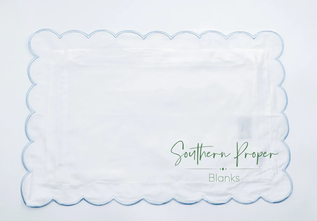 Scalloped Pillowcase Edge