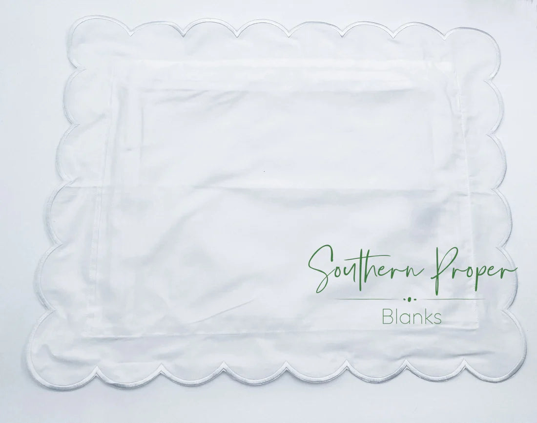 Scalloped Pillowcase Edge