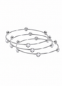 Shay Bracelet Trio Set Pave Silver