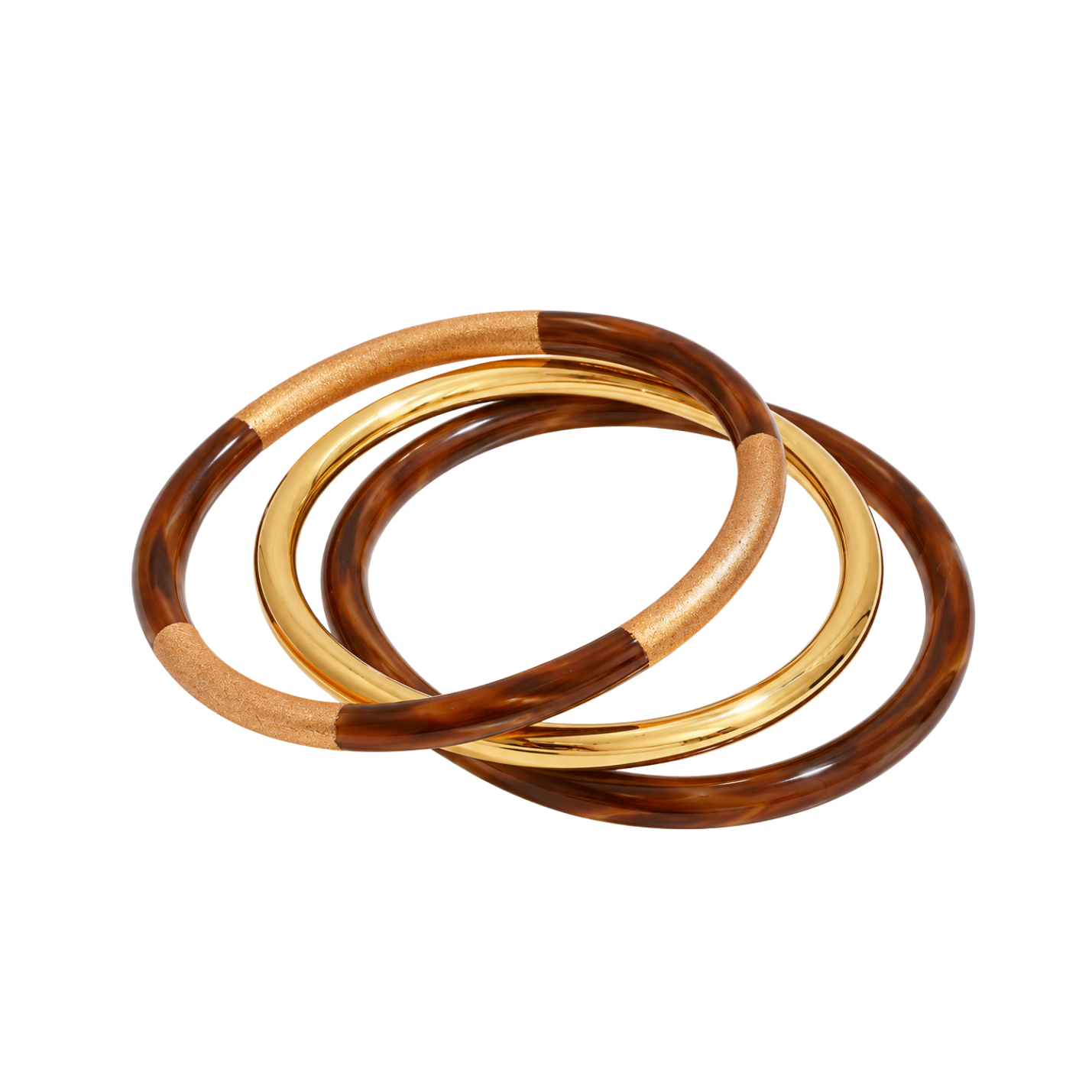 Claudia Brown Trio Bangle Set