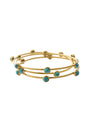 Lula Bracelet Trio Set Turquoise