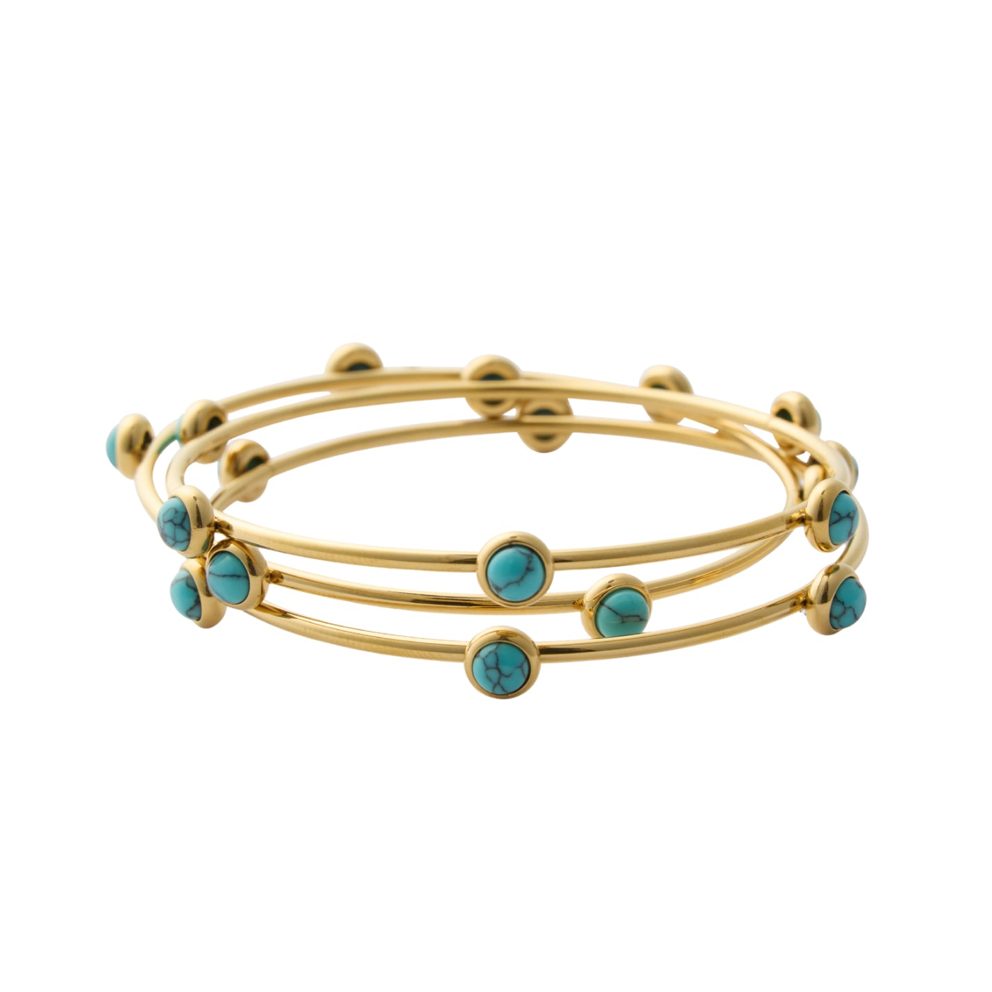 Lula Bracelet Trio Set Turquoise