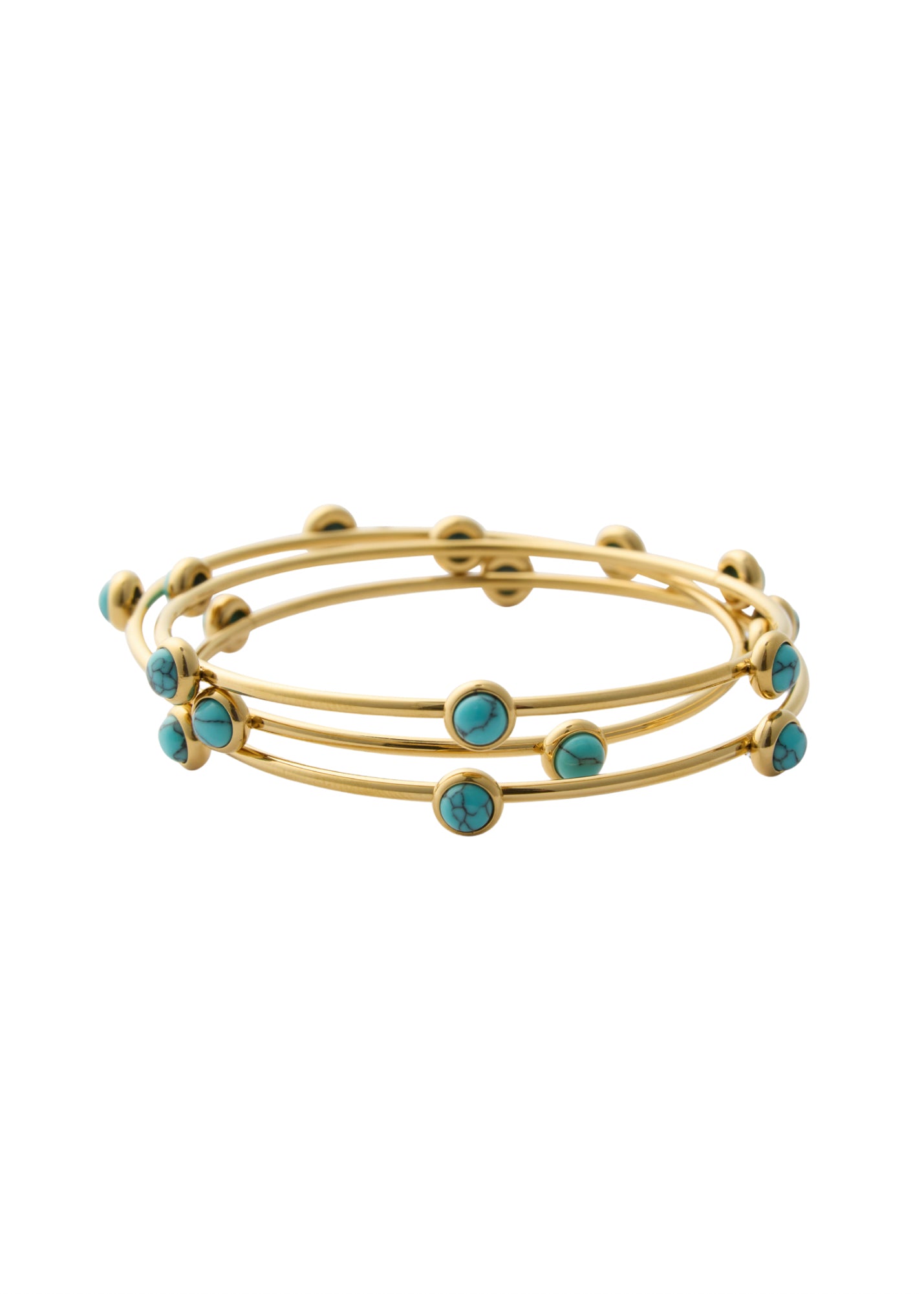 Lula Bracelet Trio Set Turquoise