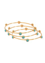 Lula Bracelet Trio Set Turquoise