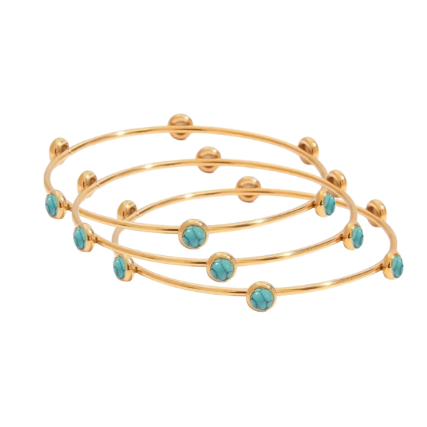 Lula Bracelet Trio Set Turquoise
