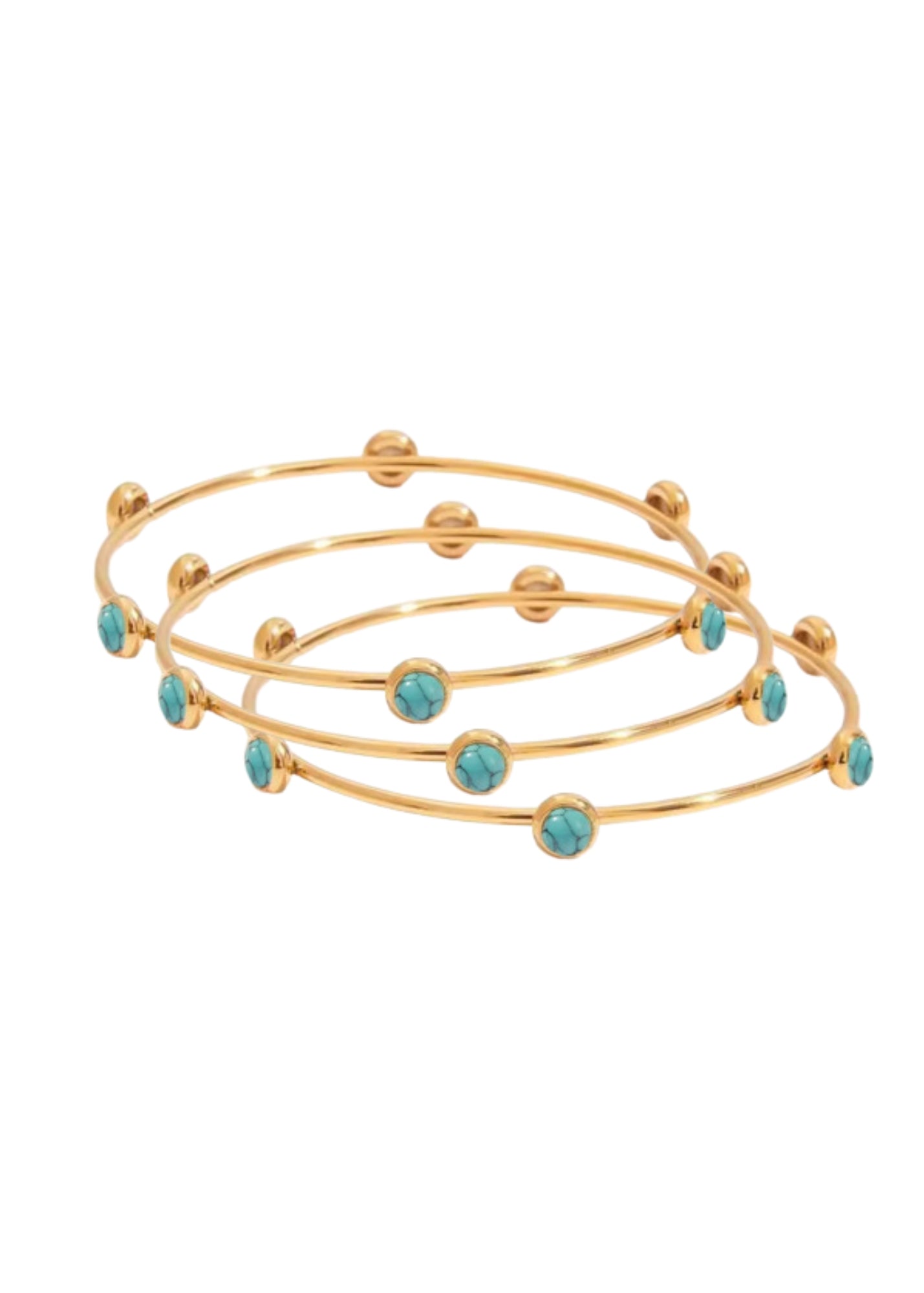 Lula Bracelet Trio Set Turquoise