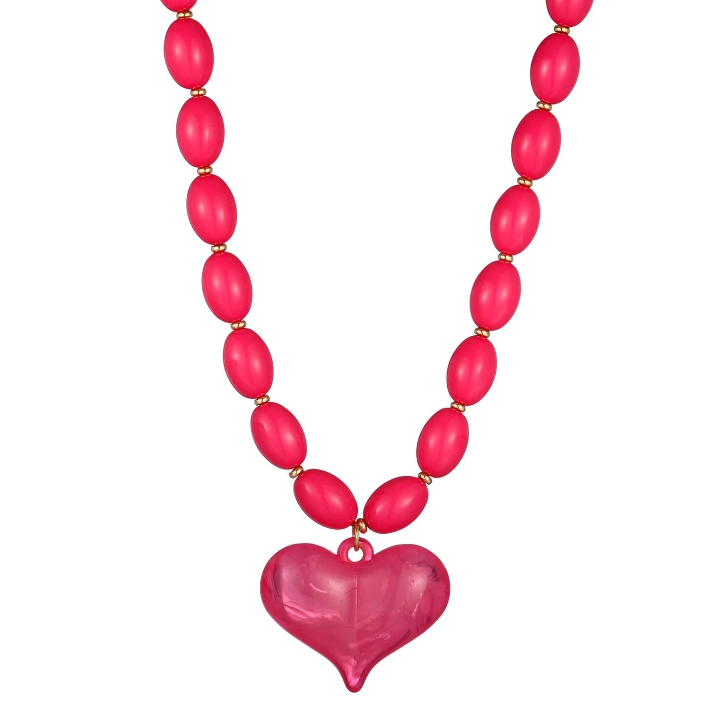 Conlee Dark Pink Necklace