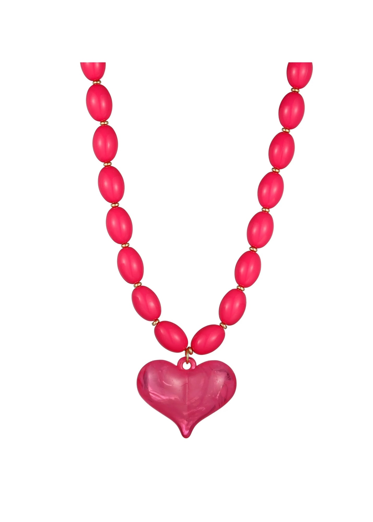 Conlee Dark Pink Necklace