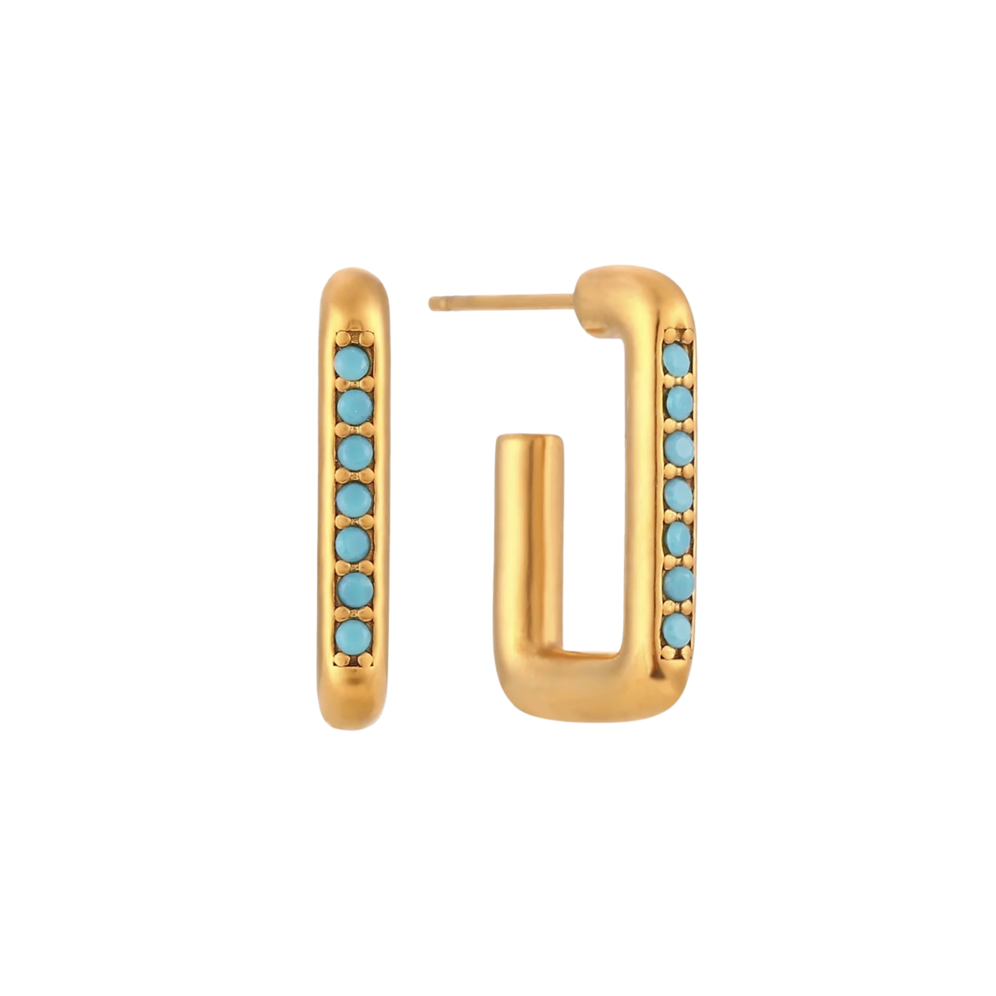 Eva Turquoise Studs